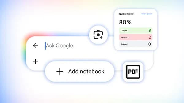 Google qidiruv tizimiga ta'lim uchun 5 ta yangi sun'iy intellekt funksiyasini qo'shdi maqolasi rasmi