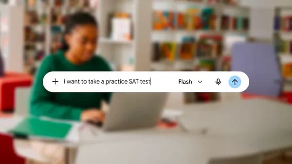 Google Gemini ilovasida bepul SAT sinov testlarini topshirish imkoniyati yaratildi maqolasi rasmi