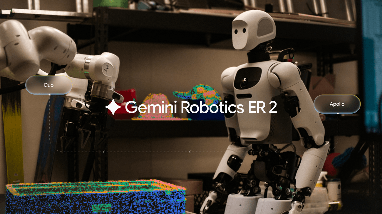 Gemini Robotics ER 2: Robototexnikani video tushunish, vazifalarni boshqarish va ko'p robotli hamkorlik bilan quvvatlantirish maqolasi rasmi